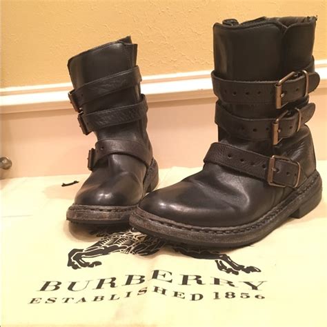 discount burberry boots|burberry combat boots.